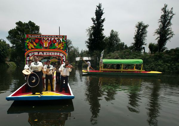 Mexico's Famous Floating Gardens Reopen After Virus Shutdown