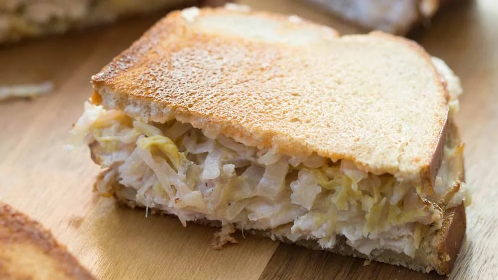 Elevate Thanksgiving Leftovers with a Turkey Reuben Sandwich 